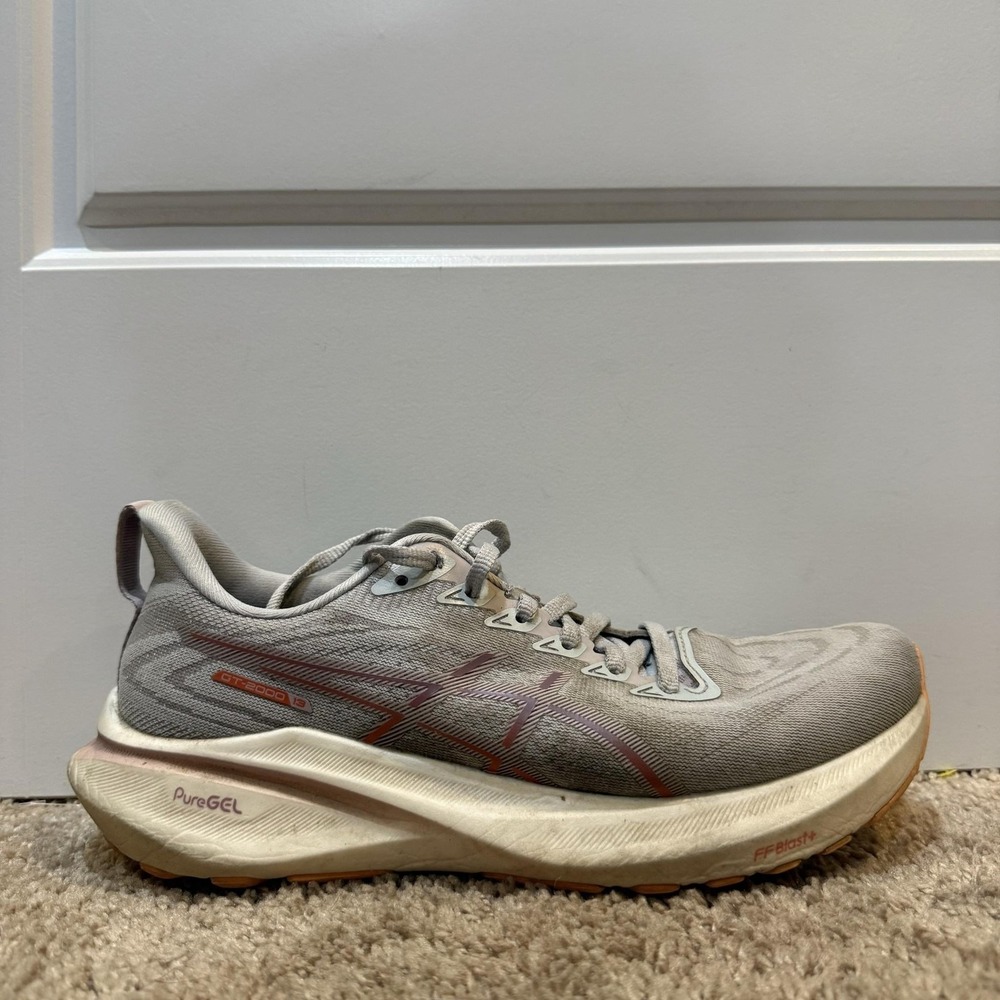 Asics GT-2000 13 Shoes Womens Size 8.5W Gray Running Cushioned Sneakers 1012B657